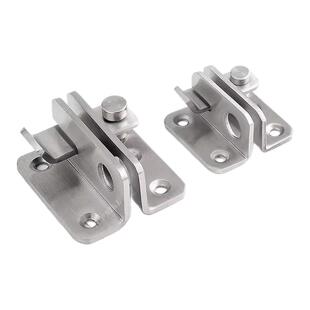 不锈钢门扣插销门栓门锁扣卡扣房门扣锁搭扣门栓门锁门闩免打孔