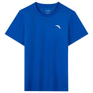 安踏儿童速干短袖T恤男童2026夏季新款百搭运动童装跑步上衣短T潮