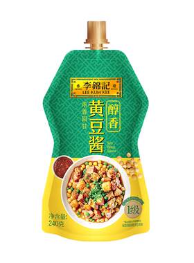 李锦记醇香黄豆酱240g挤挤袋小包