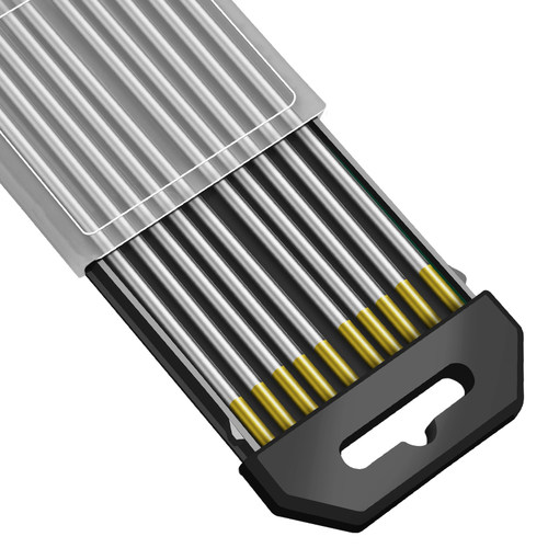 YOBEL钨针氩弧焊焊针氩弧焊机乌针不锈钢坞钨极针电极1.6焊枪配件