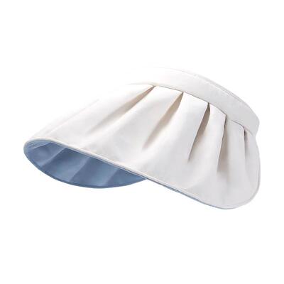 16cm加大帽檐贝壳防晒帽显脸小