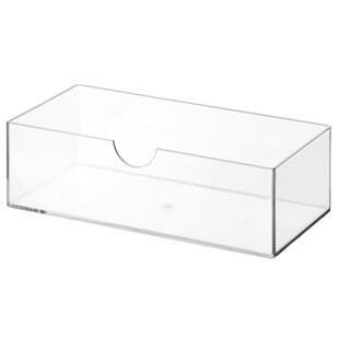 懒角落化妆品收纳盒桌面梳妆台护肤品置物盒口红化妆刷抽屉式盒子