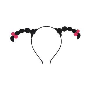 可爱麻花辫发箍万圣节搞怪直播表演头饰超萌小辫子婚庆搞笑发饰