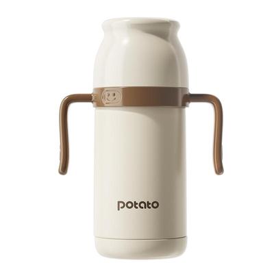 小土豆保温杯儿童鸭嘴学饮杯