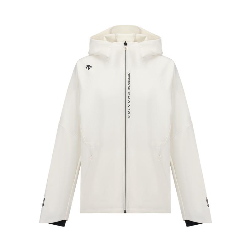 DESCENTE迪桑特WOMEN’S RUNNING女士连帽加绒收腰防泼水外套新品