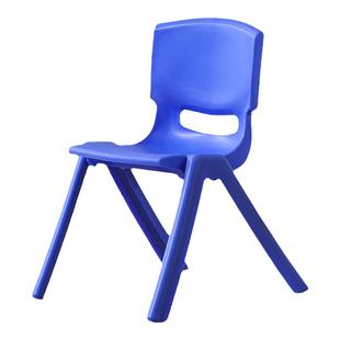 塑料椅子培训班大中小学生桌椅家用加厚板凳成人熟胶儿童靠背椅子