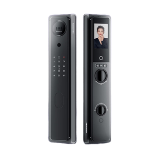 凯迪仕超薄款京扉JC800FVP全自动智能门锁3D人脸识别防盗门指纹锁