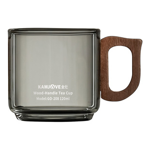 金灶GO-208玻璃茶杯家用2025新款耐高温水杯喝茶专用品茗杯单杯