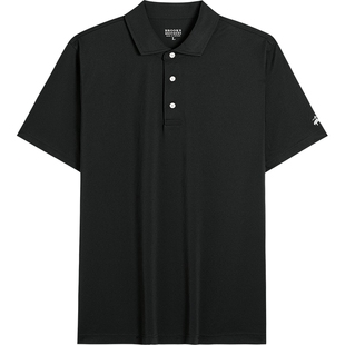 Brooks Brothers/布克兄弟男士26春夏新品纯色反光logo简约polo衫