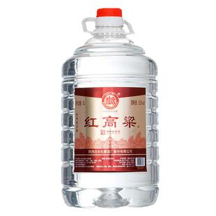 白水杜康红高粱高粱原浆52度浓香型白酒纯粮食酒5L*1桶装酒泡酒