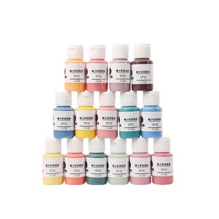 中齐制釉釉下彩浓缩剂陶艺颜料中温釉料陶艺彩绘釉下彩颜料60ML