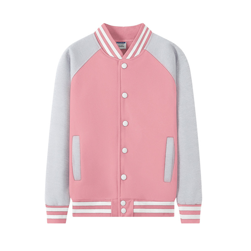 教育培训机构工作服卫衣定制女秋冬长袖幼儿园早教老师棒球服外套