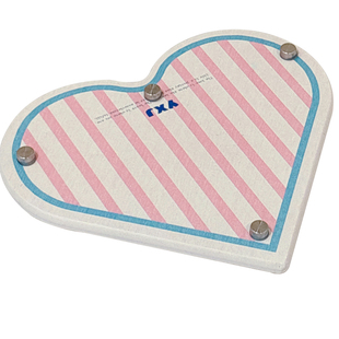 爱心硅藻泥吸水垫浴室置物架沥水架卫生间台面收纳牙刷牙杯沥水垫