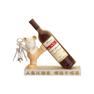 暖居暴力熊奶油风家居装饰摆件