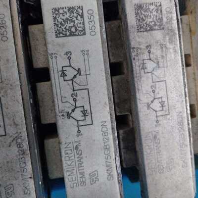 议价SKM75GB128DN SEMIKRON模块成色还可以功能维修