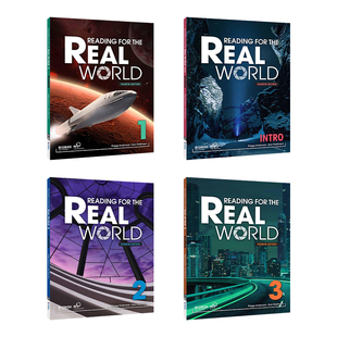 原版进口青少年英语阅读教材 Reading For The Real World 初高中英语精读阅读训练 雅思托福备考考试教材综合教程英语阅读课外书