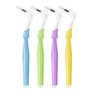 L型牙缝刷牙间隙刷正畸专用牙刷矫正牙齿成人儿童智齿软毛齿间刷