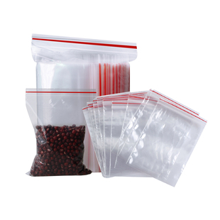 保鲜袋食品级家用密封袋冰箱专用自封袋大号收纳袋子带封口加厚款