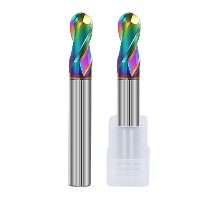 整体钨钢高光2刃球刀加长立铣刀