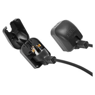 英标嵌入式转换插头国标三脚转换器新加坡香港旅行用带13A保险管