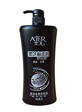 去屑止痒艾儿柔顺保湿首乌洗发露