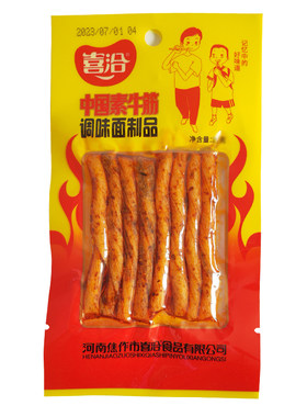 喜洽中国烤牛筋麻辣辣条辣片