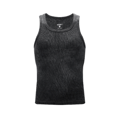 RESERFF复古做旧粗螺纹背心