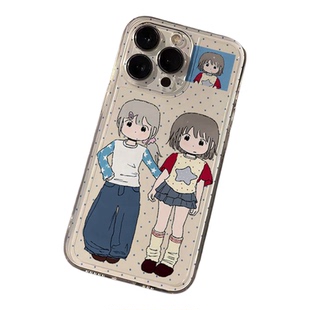 女孩闺蜜适用iPhone17手机壳新款苹果16/15/14/13mini/12promax/11全包防摔xr/xs/max小众6/6s/7/8plus保护套