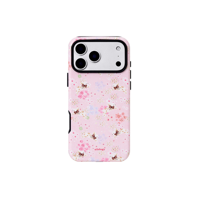 Ufology原创磁吸韩国进口菲林适用iPhone17promax手机壳16pro苹果15pro春夏14pro全包13新款二合一12兔子碎花