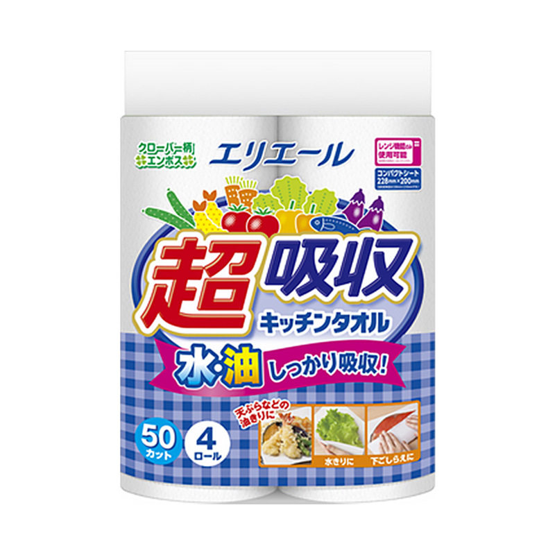 日本大王爱璐儿厨房纸巾吸水吸油