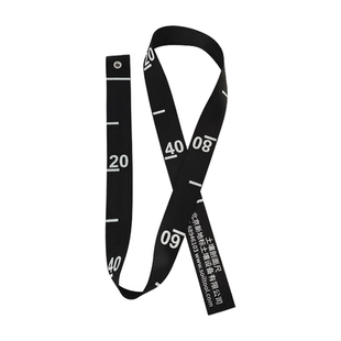 土壤剖面尺黑底白字带刻度防水不反光帆布质标尺黑底白字三普专用