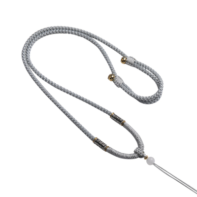 S925纯银手工编织吊坠绳项链绳