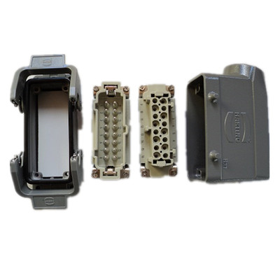 HARTING连接器09300160301双扣底座Han-16B-HBM-DL哈丁浩亭全新品