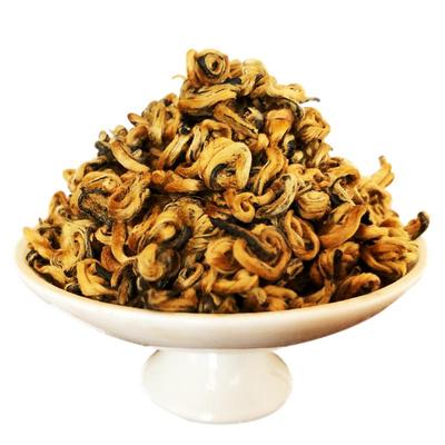 2025年濮宁云南凤庆滇红茶特级蜜香金丝金螺滇红茶500克