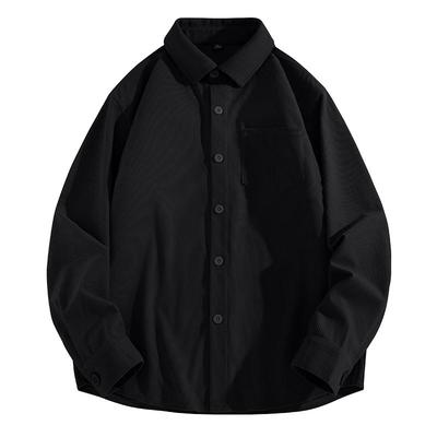 班尼路2025秋冬新款男灯芯绒衬衫