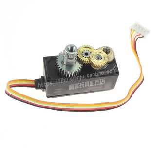 伟力12428-A BC配件12423 12628五线金属齿轮舵机1:12遥控车-0120