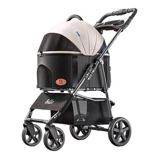 Bello K3宠物推车轻便可折叠中小型犬外出推车猫咪狗狗推车大容量