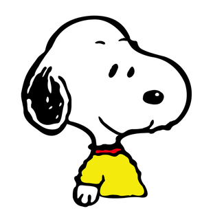 史努比卡通可贴玻璃保温水杯手机壳头盔防水耐刮无痕转印贴纸批发