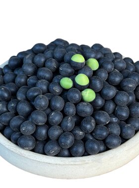 2025东北新绿心黑豆农家自产绿芯黑豆打豆浆生发豆芽五谷杂粮500g