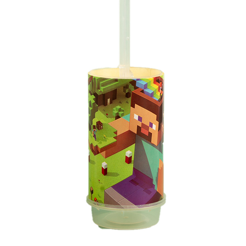 我的积木世界甜品台装饰蛋糕推推乐纸杯贴纸minecraft生日插件牌