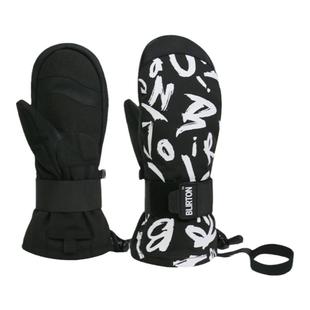 儿童护腕滑雪手套加绒保暖玩雪防水耐磨小孩焖子带可拆卸腕部护板