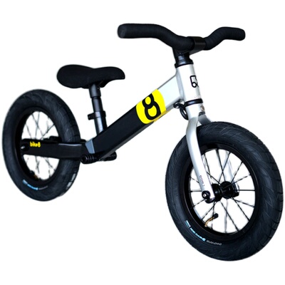 bike8儿童平衡车无脚踏1-3-6岁轻便宝宝12寸改装竞赛滑步滑行车
