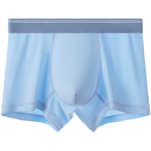 男童莫代尔内裤青少年棉莫平角裤中大童四角裤抑菌短裤不夹屁屁