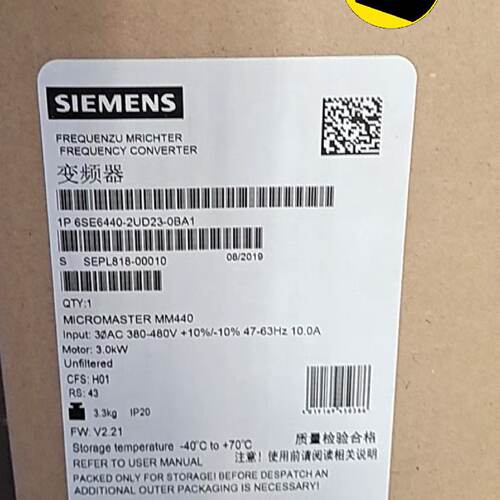 【询价】6SE6440-2UD23-0BA1MM440变频适用
