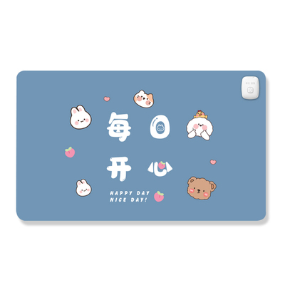 办公室桌面鼠标学生字暖手发热垫