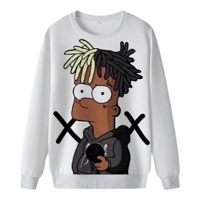 Tentacion说唱连帽嘻哈衣服卫衣