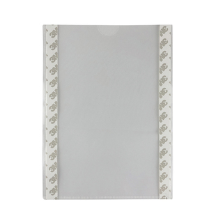 包邮粘贴式不干胶文件袋a4双面背胶贴墙作品展示贴袋透明三边封套