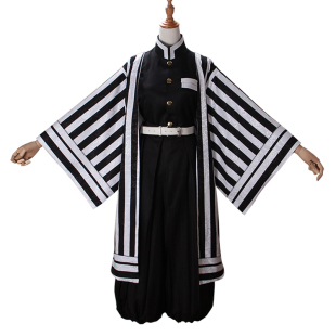 小五飘飘鬼灭之刃cos 队服蛇柱伊黑小芭内cos服羽织cosplay和服