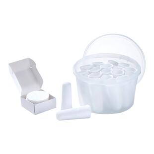 Labshark超细玻璃纤维滤膜无胶滤筒石英纤维滤膜烟尘烟气采样过滤