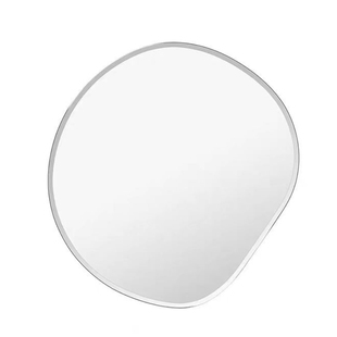 异形墙壁挂镜浴室玄关镜子墙面装饰镜北欧轻奢装饰镜不规则湖泊镜